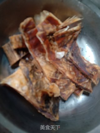 Fried Dried Fish recipe