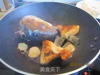 Tofu Soup with Salmon Head recipe