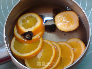 Orange Longan Tea recipe