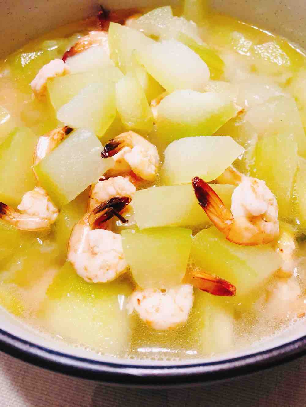 Shrimp and Winter Melon Soup recipe