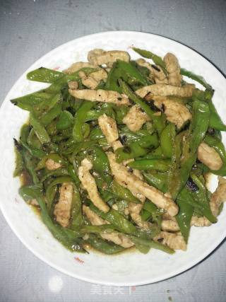 Green Pepper Shredded Pork recipe