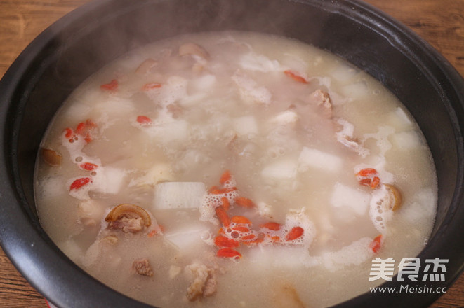 Warm Lamb Chops and Carrot Soup recipe