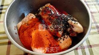 Black Sesame Honey Roasted Wings recipe