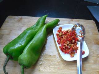 Stir-fried Chili with Chopped Pepper recipe