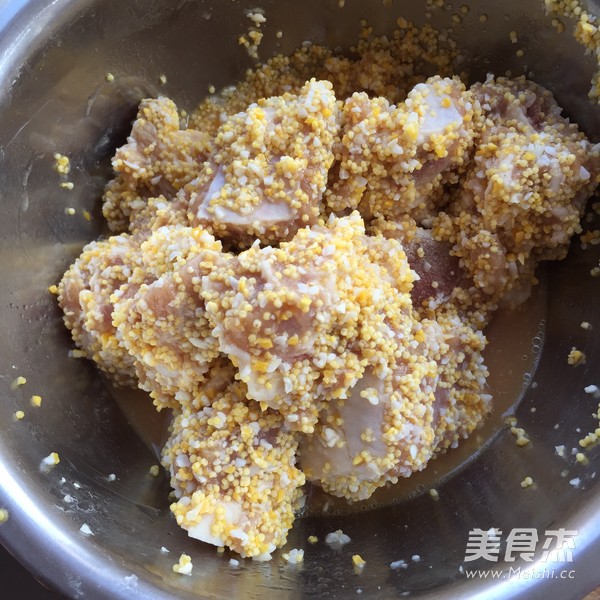 Millet Steamed Ribs recipe