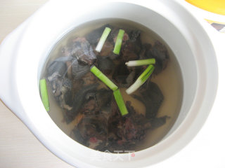 Crab Mushroom Black Chicken Soup recipe