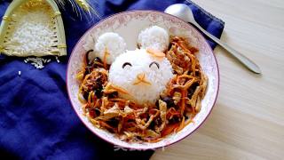 Fish Fragrant Pork Rice recipe