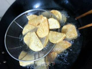 Fried Taro Chips recipe