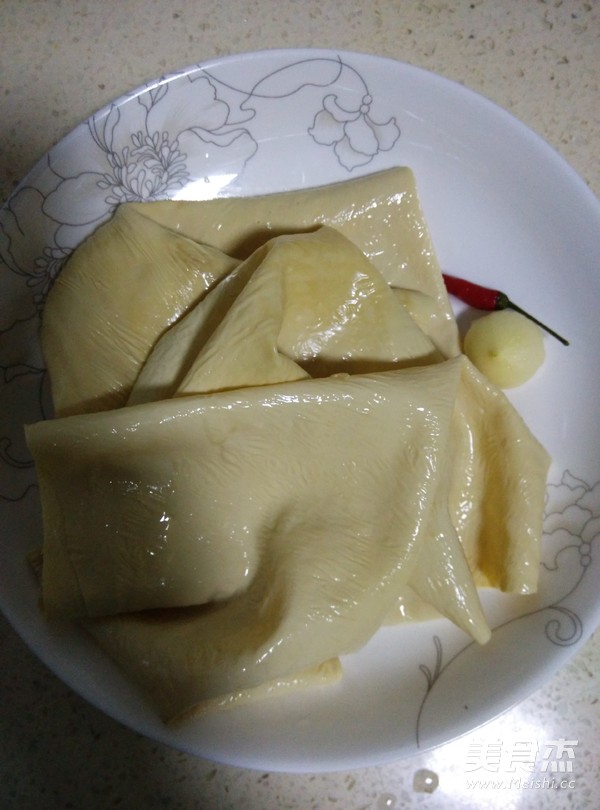 Cold Bean Curd Shreds recipe