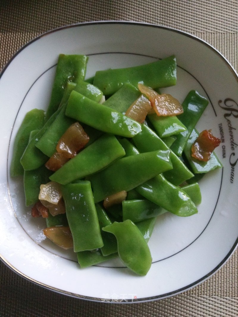 Braised String Beans in Oil recipe
