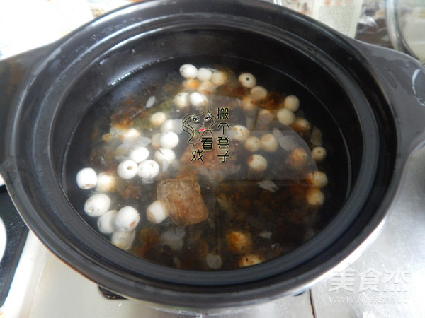 Lotus Seed Peach Gum recipe