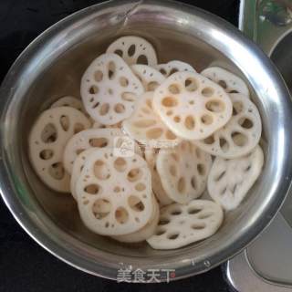 Sweet and Sour Lotus Root Slices recipe