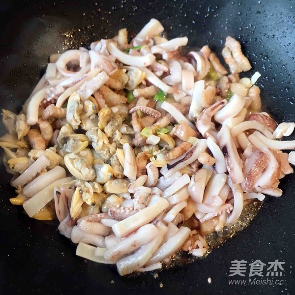 Squid Rice recipe