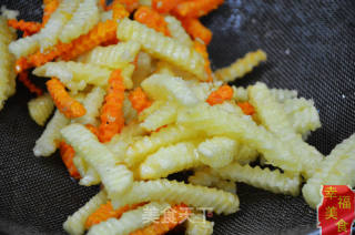 Happiness Food: Spicy and Happy Spiral Strips recipe