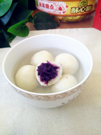 Purple Sweet-sweet Sweet-scented Osmanthus Dumpling recipe