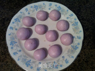 Walnut, Sesame and Purple Sweet Potato Gnocchi recipe