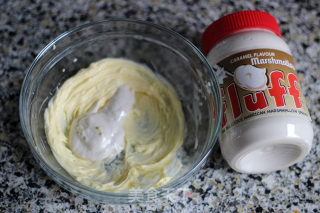 Fluff Marshmallow Cake Ice Cream recipe