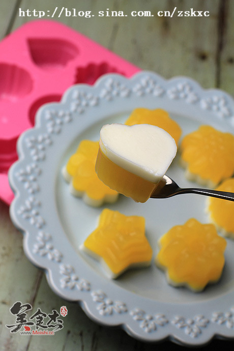 Orange Milk Double Jelly recipe