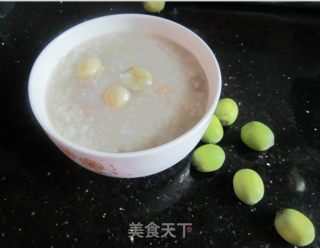 Fresh Lotus Seed Pork Porridge recipe