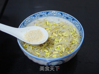 【mixed with Black Bean Sprouts】 recipe