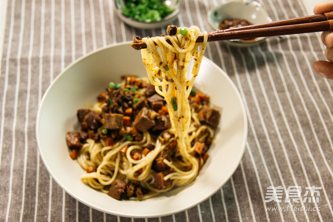 Braised Beef Flavor Noodles recipe