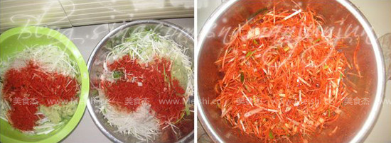 Korean Spicy Cabbage recipe