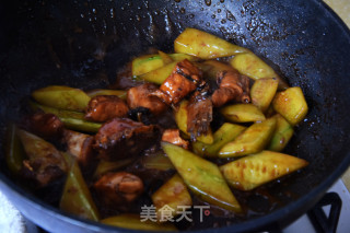 Grilled Puffer Fish with Old Cucumber recipe