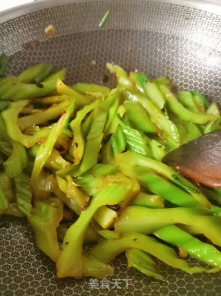 Vegetarian Stir-fried Mustard Stems recipe