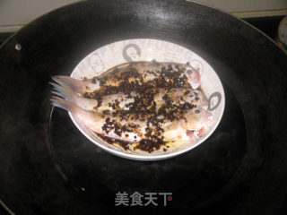 Steamed Horsehead Fish with Black Bean Sauce recipe