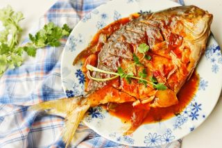 Delicious Fish || Braised Pomfret with Cumin Sauce recipe