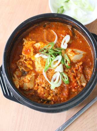 Spicy Stewed Soft Tofu Soup