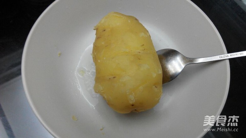 Mashed Potatoes with Cheese Sauce recipe