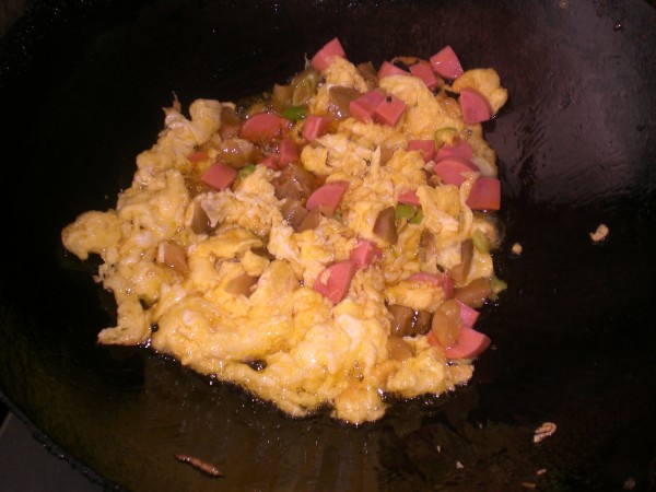 Fried Rice with Ham recipe