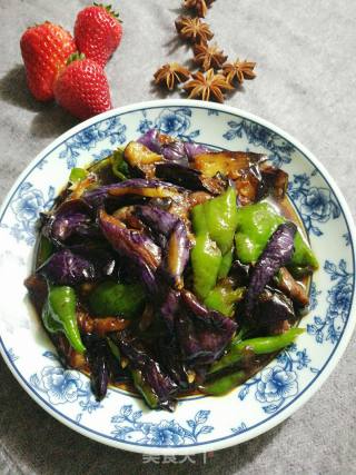 Braised Green Pepper Eggplant recipe