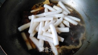 Pork Ribs Roasted Rice Cake recipe