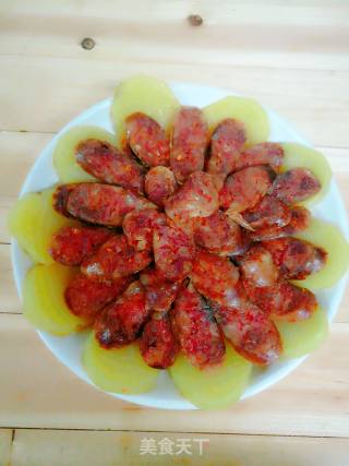 Potato Steamed Sausage recipe