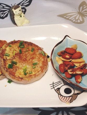 Round Attitude-pork Minced Onion Egg Pancake