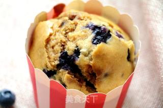 #柏翠大赛#blueberry Muffin recipe
