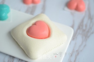 Love Throw Pillow Mousse Cake recipe