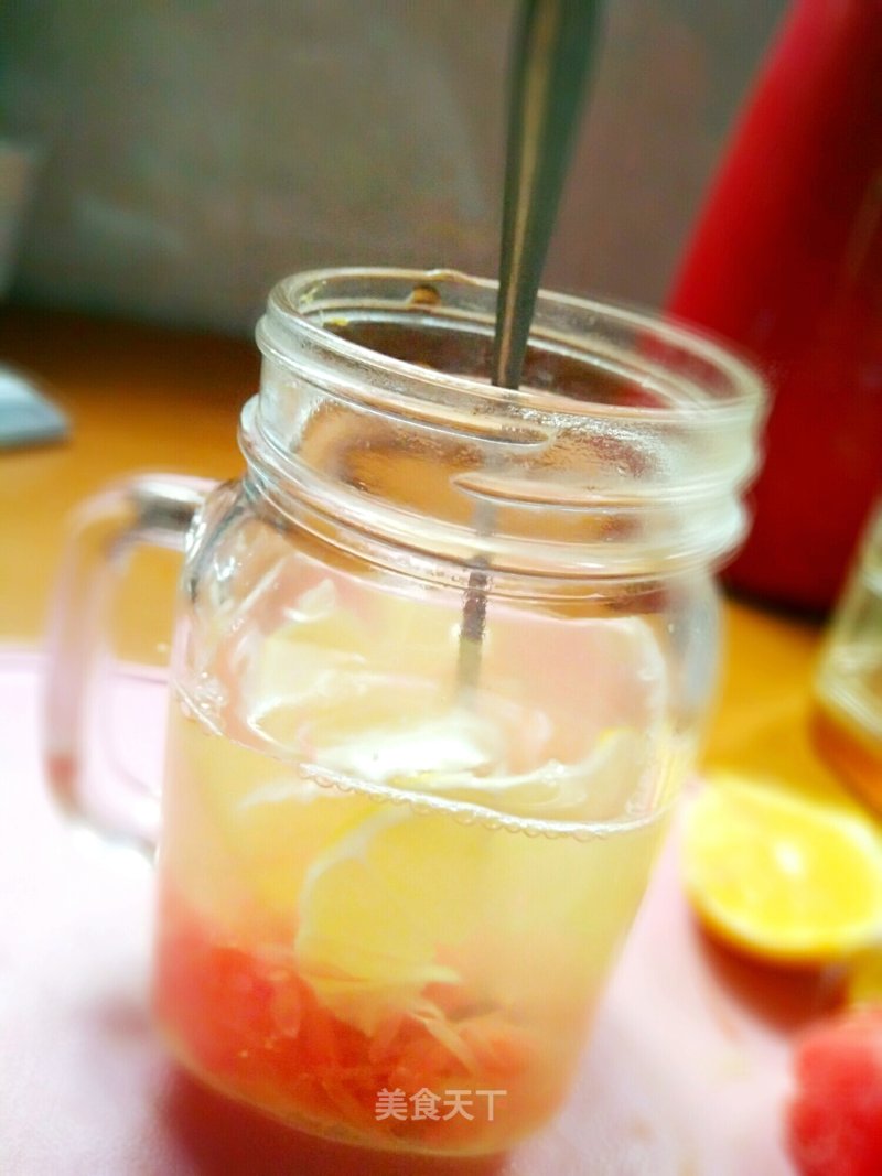 Honey Lemon Grapefruit Tea recipe