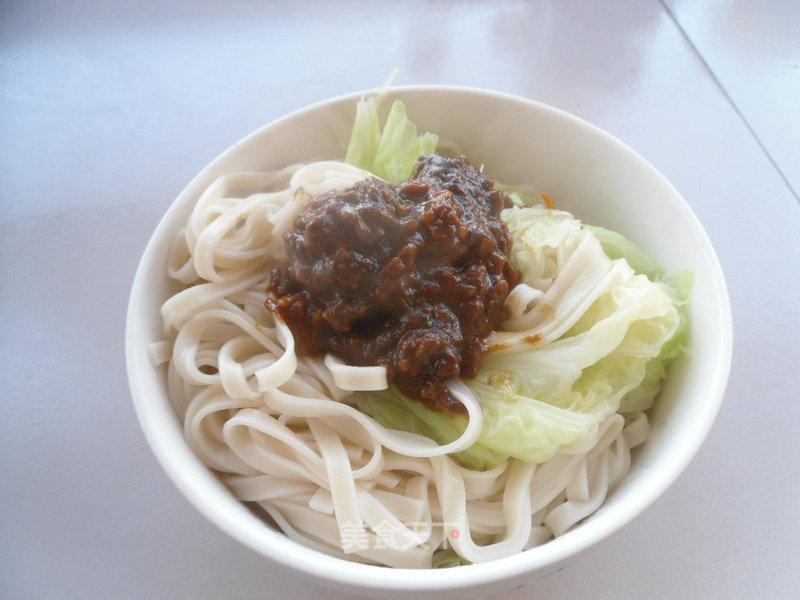 Cabbage Fried Noodles recipe