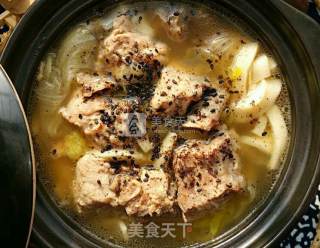 Pork Ribs Tofu Soup recipe