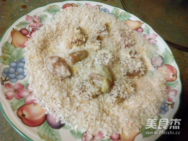 Fried Chicken Rice Flower recipe