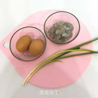 Shrimp Steamed Egg recipe