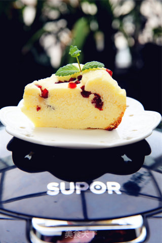 Rice Cooker Version Cranberry Chiffon Cake recipe