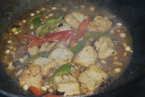 Savoury Savory Tofu Pot with Rice recipe