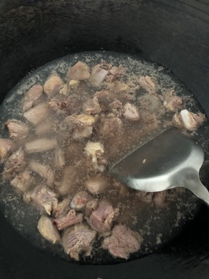 Donkey Stew with Potatoes recipe