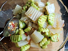 Chopped Pepper and Cucumber Jelly recipe