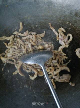 Stir-fried Sansi recipe