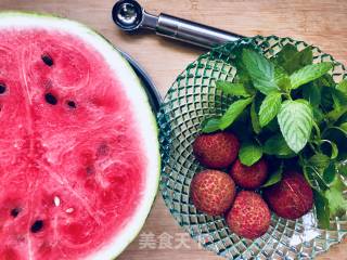 Lychee Watermelon Balls recipe